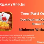 Teen Patti One Apk | Download & Earn Real Money | Bonus Rs.5