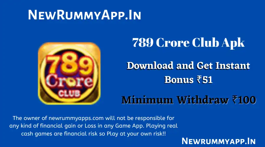 789 Crore Club Apk | Download & Earn Real Money