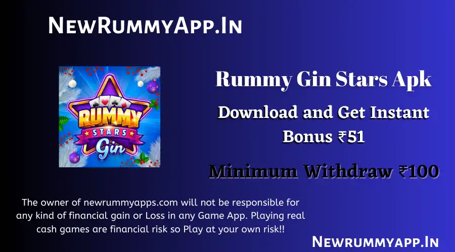 Rummy Gin Star Apk | Download & Get ₹20 | New Rummy App